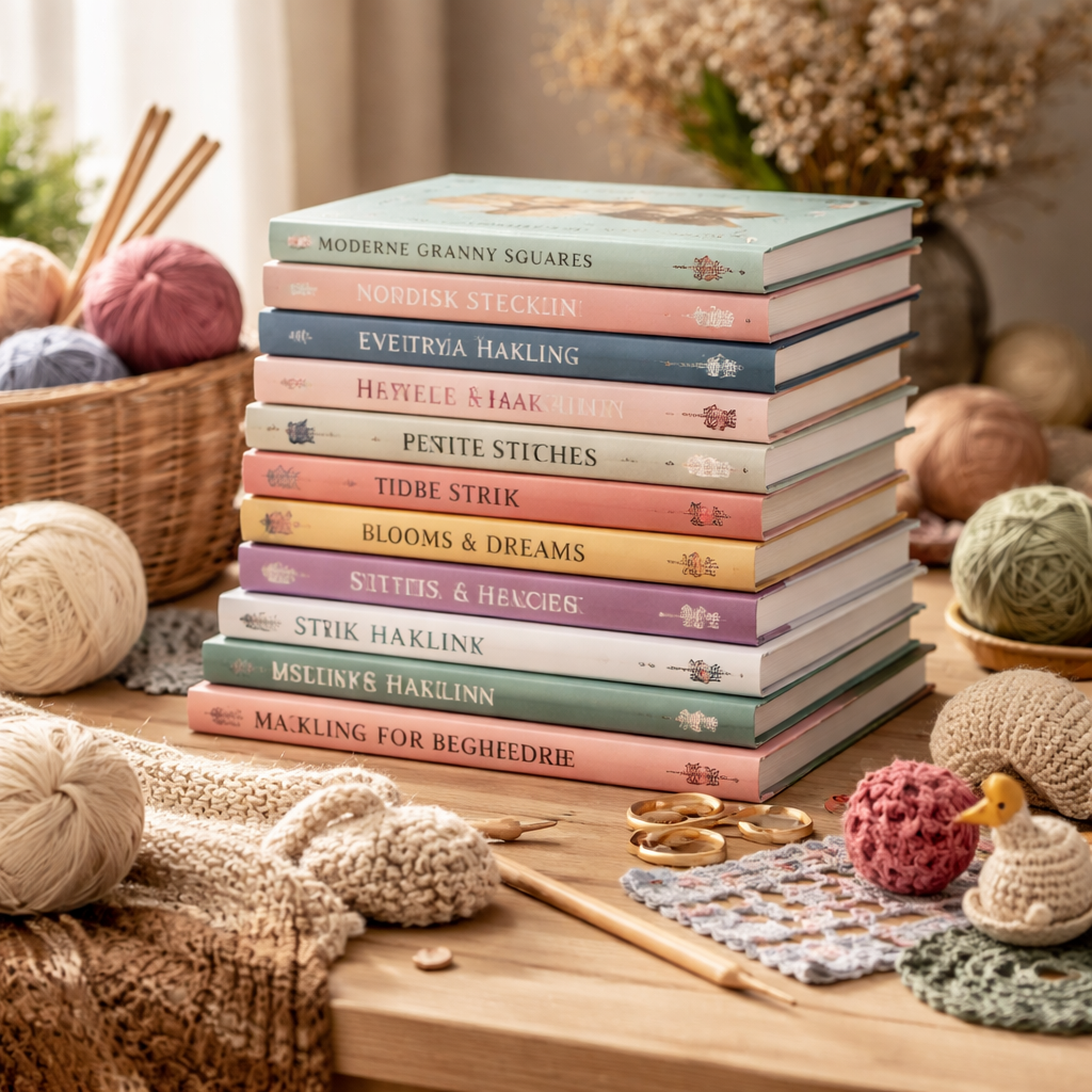 Strikke og h&aelig;kleb&oslash;ger