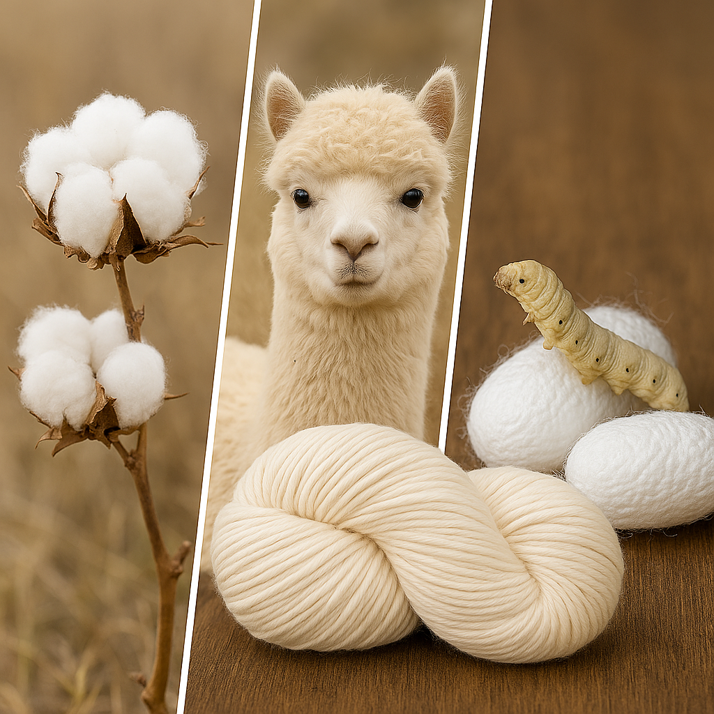 Bomuld/Alpaca/Silke