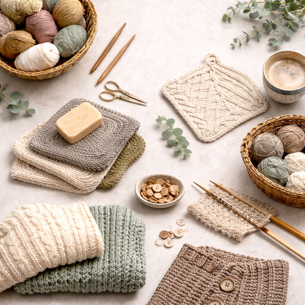 Strikkede m&oslash;nstre