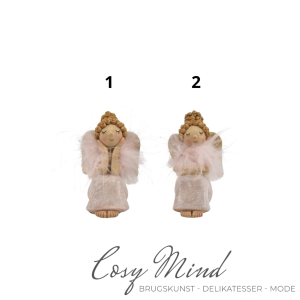 Engle, siddende, Lyser�d, 2 ass