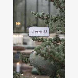 Vi elsker jul skilt