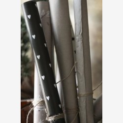 Gavepapir, rulle af 5 m. Naturlige farver