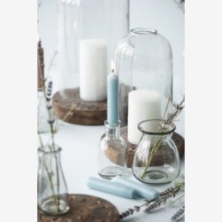 Apotekerglas til bedelys