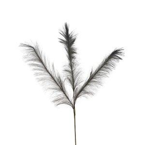 Kunstige siv gren, gr, 3 blomster