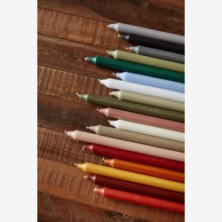 Kronelys lys pink rustik :2,2 H:29