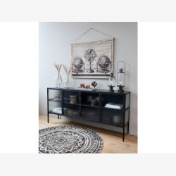 Chic Atique stald lanterne incl pre & timer, stor