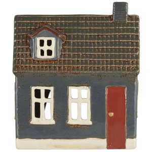 Keramikhus til fyrfadslys