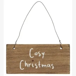 Trskilt "Cosy Christmas"