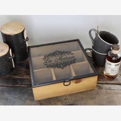 Chic Antique, boks m print og 5 rum