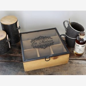 Chic Antique, boks m print og 5 rum