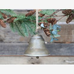 Chic Antique. Klokke m/ buer Antique messing