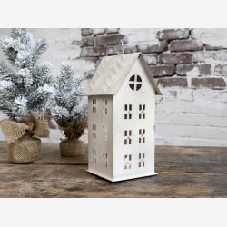 Lyshus, Antique cream. H 22 cm