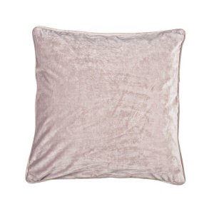 Velvet pudebetrk, lys rosa