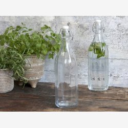 Saftflaske m. patentl�g