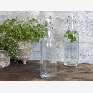 Saftflaske m. patentl�g