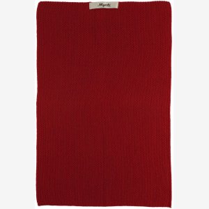 Mynte strikket hndklde, strawberry