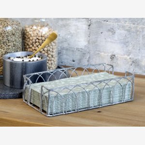 Fil de fer servietholder