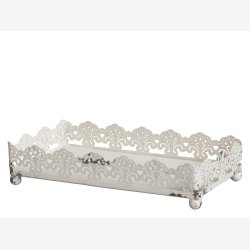 Servietholder m/ dekor kant