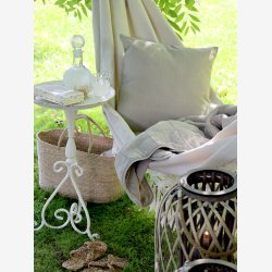 Servietholder m/ dekor kant