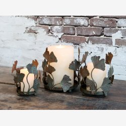 Candelstick med blade, lille