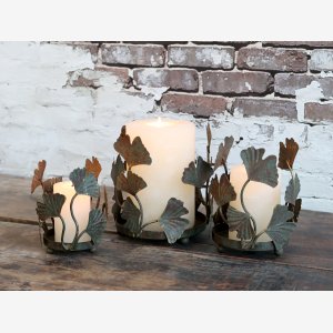 Candelstick med blade, lille