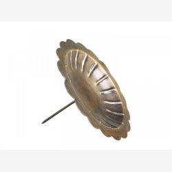 Lysholder til bloklys, med spyd