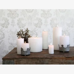 Macon Bloklys rustik. Hvid 210 t