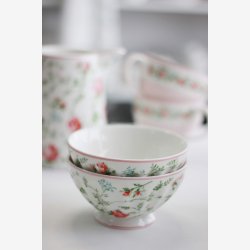 French bowl xlarge Constance white