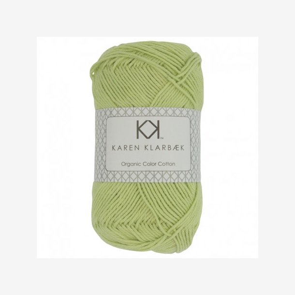 kologisk bomuld, Light Green, 50g