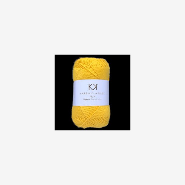 kologisk bomuld 8/4, Sunflower. 50g