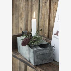 Stage t/bedelys m/skuffe og hank