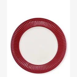 GreenGate Dinner plate Alice claret red