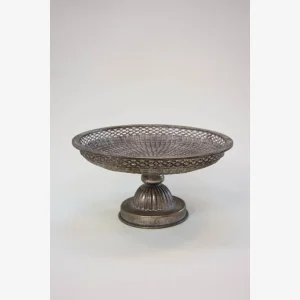 Metal opsats, antik s�lv