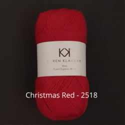 Fine Pure organic wool.  