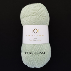 Fine Pure organic wool.  