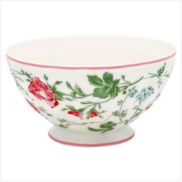 French bowl xlarge Constance white