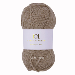 Pure organic wool fra Karen Klarbk