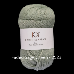 Fine Pure organic wool.  