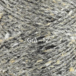 BC Garn Tussah Tweed silkegarn  100% silke fingering garn