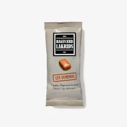 Bagsvrd Lakrids - Lys Symfoni. lakridskaramel overtrukket med mlkechokolade