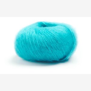 Premia silk-mohair. Caribbean Blue , 25g