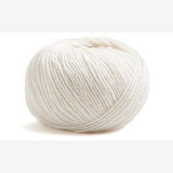 Como farve Wool White. 25g.