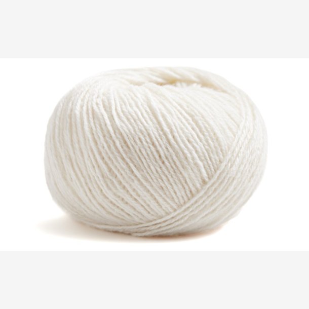 Como farve Wool White. 25g.