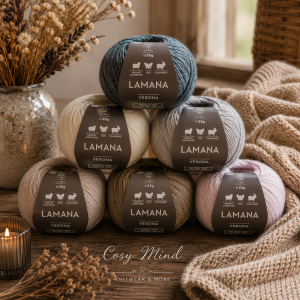 Lamana Verona, superfine merino, silke og kashmir