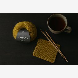 Como farve Mustard. 25g. Varm, dyb sennepsgul med gyldent skr