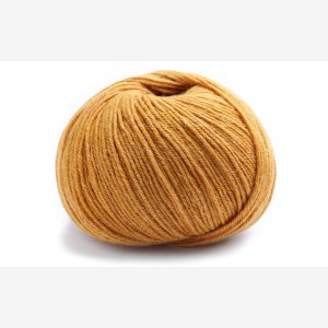 Merida slidstrk bluse og strmpegarn. 50g, Curry