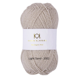 Pure organic wool fra Karen Klarbk