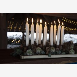 Spyd til bedelys, rust