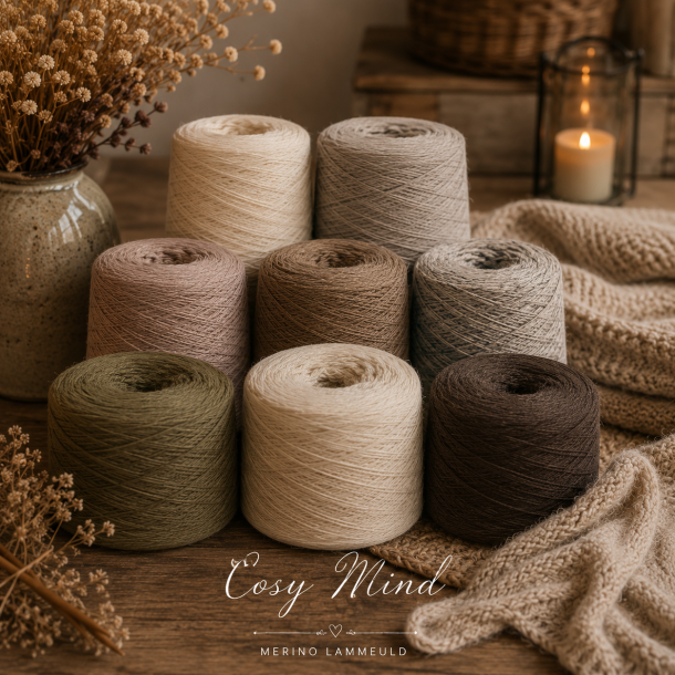 100% Merino lammeuld fra Fam. Davidsen