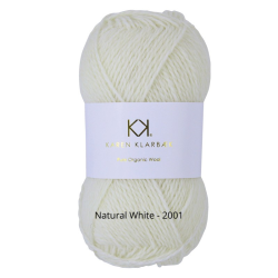 Pure organic wool fra Karen Klarbk